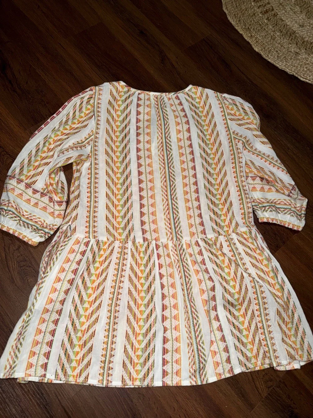 New VELVET GRAHAM & SPENCER Numa Embroidered Mini Dress summer party boho $270
